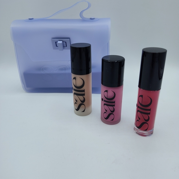 NIP LIMITED EDITION Saie Trio Starter Kit with Purple Jelly Pouch. Two Full Size - Picture 1 of 5